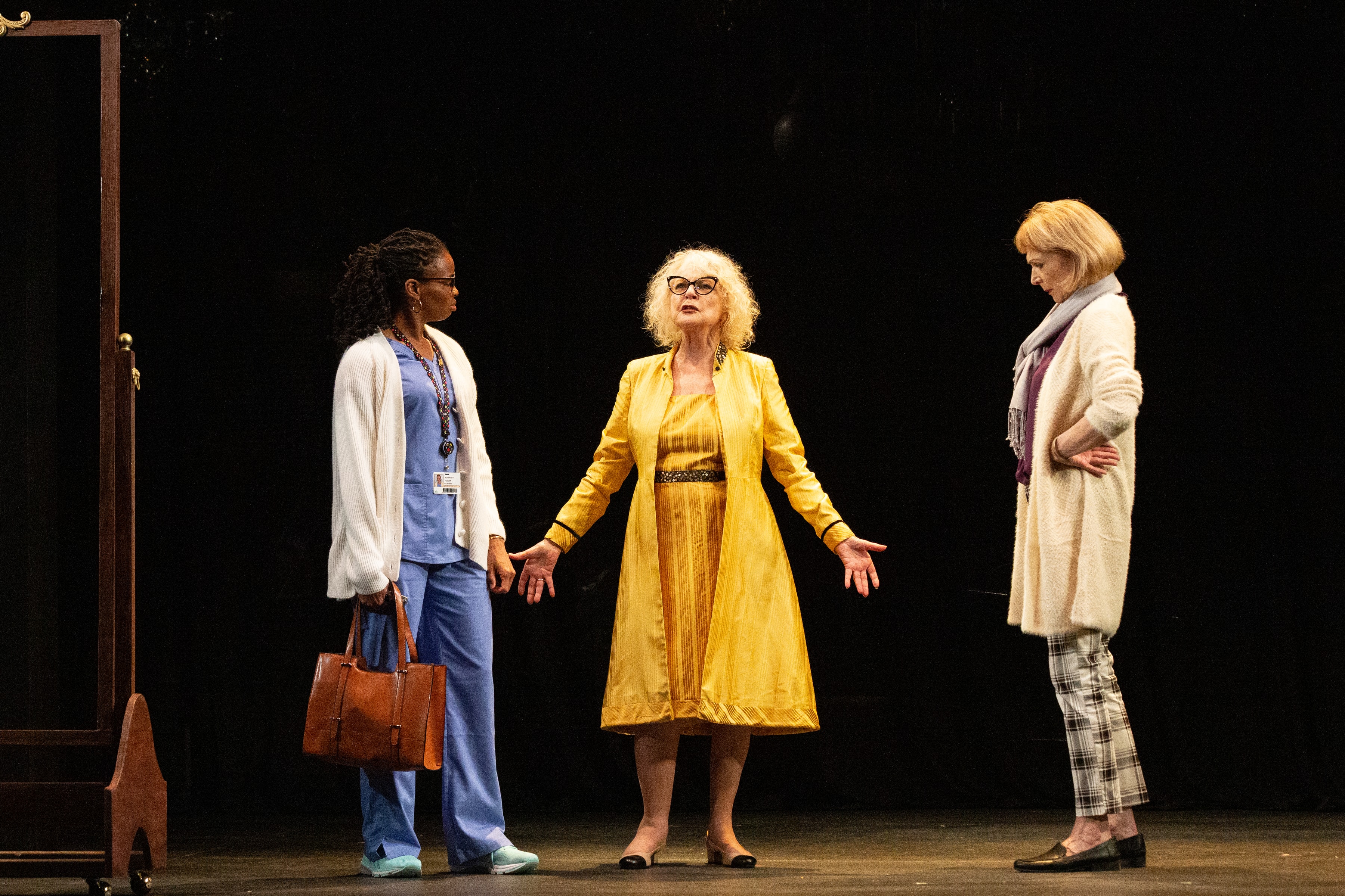 Carla Duren, Penny Fuller, and Dee Hoty in What We May Be. Photo: Emma K. Rothenberg-Ware