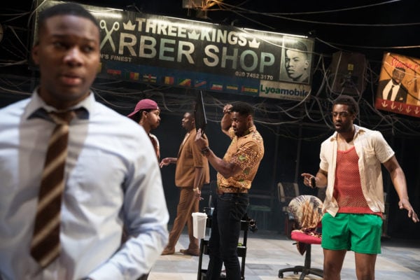 Review: Barber Shop Chronicles at the BAM Harvey Theater