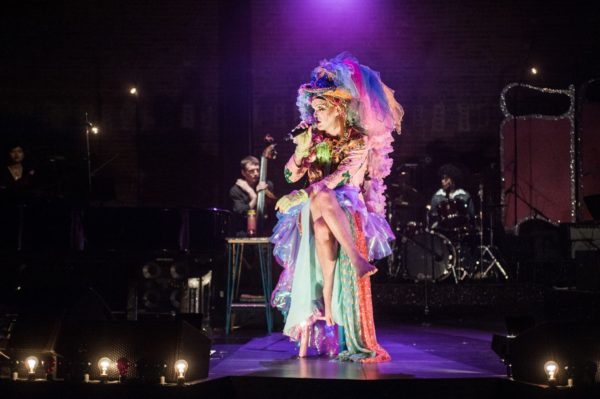 Taylor changed into this outfit while we were all blindfolded. Photo: Teddy Wolff