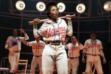 April Mathis as Toni Stone Photo: Joan Marcus)