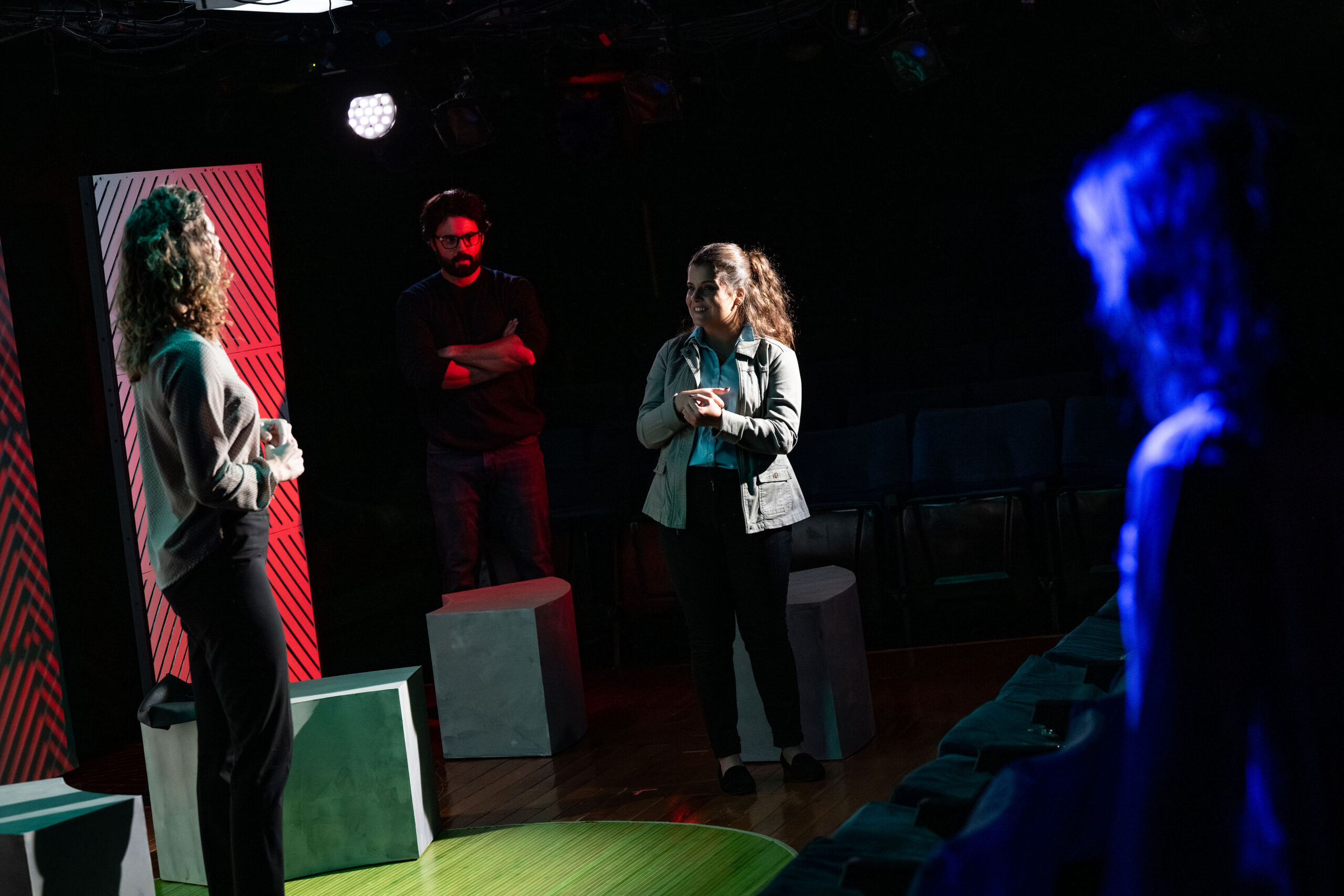 The company of The Glitch. Photo: Shawn Salley.