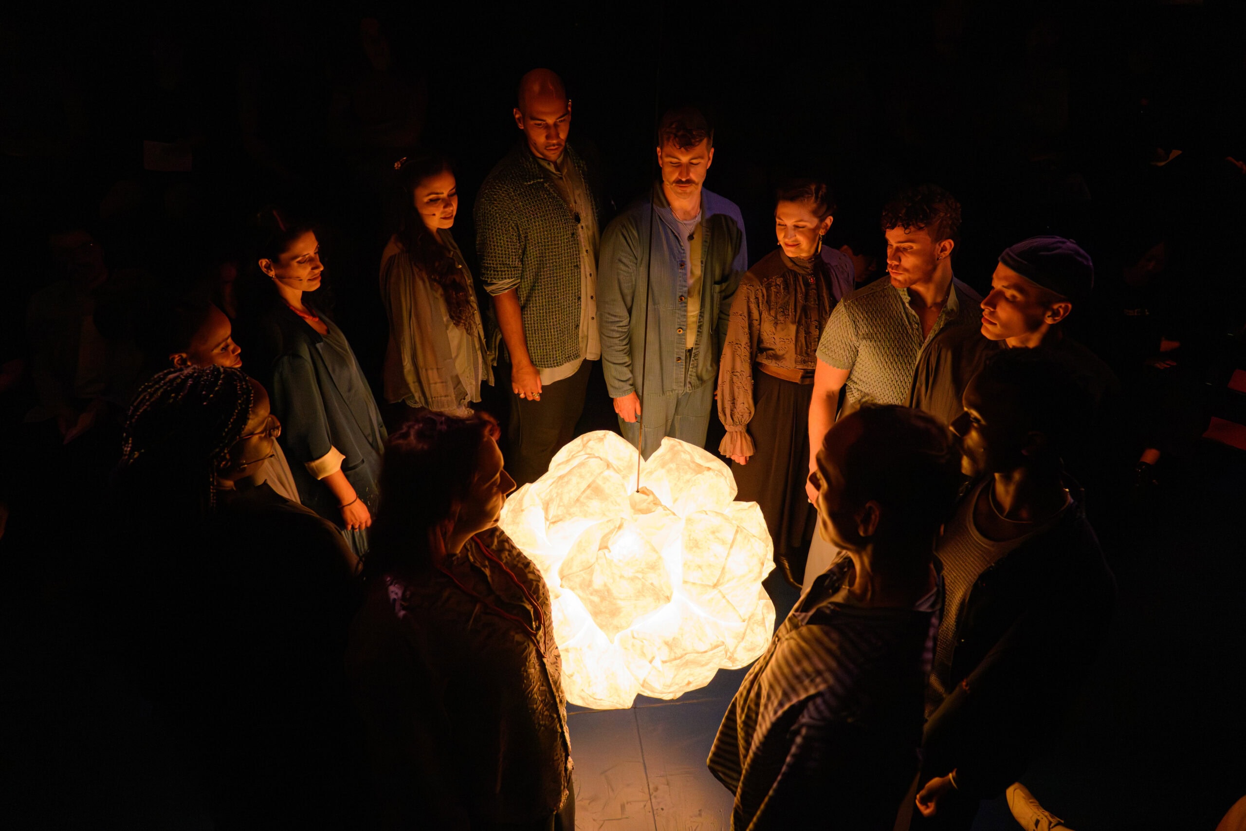 The company of Oratorio for Living Things. Photo: Ben Arons