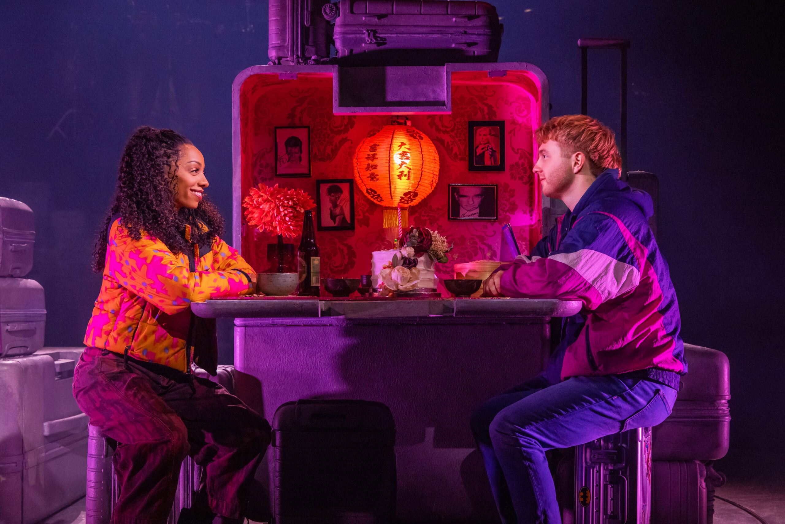 Christiani Pitts and Sam Tuttle in Two Strangers. Photo: Matthew Murphy