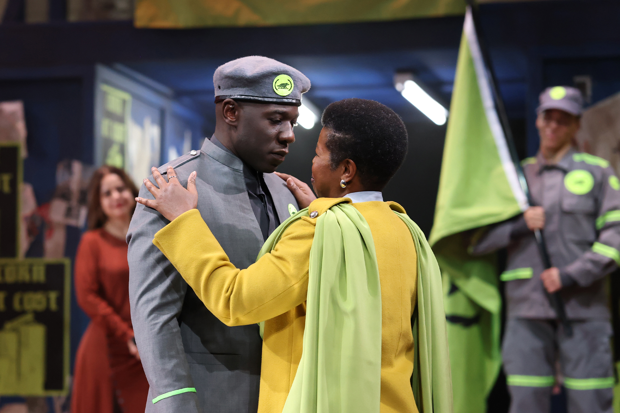 "The Tragedy of Coriolanus" at Theatre for a New Audience (Photo: Hollis King)