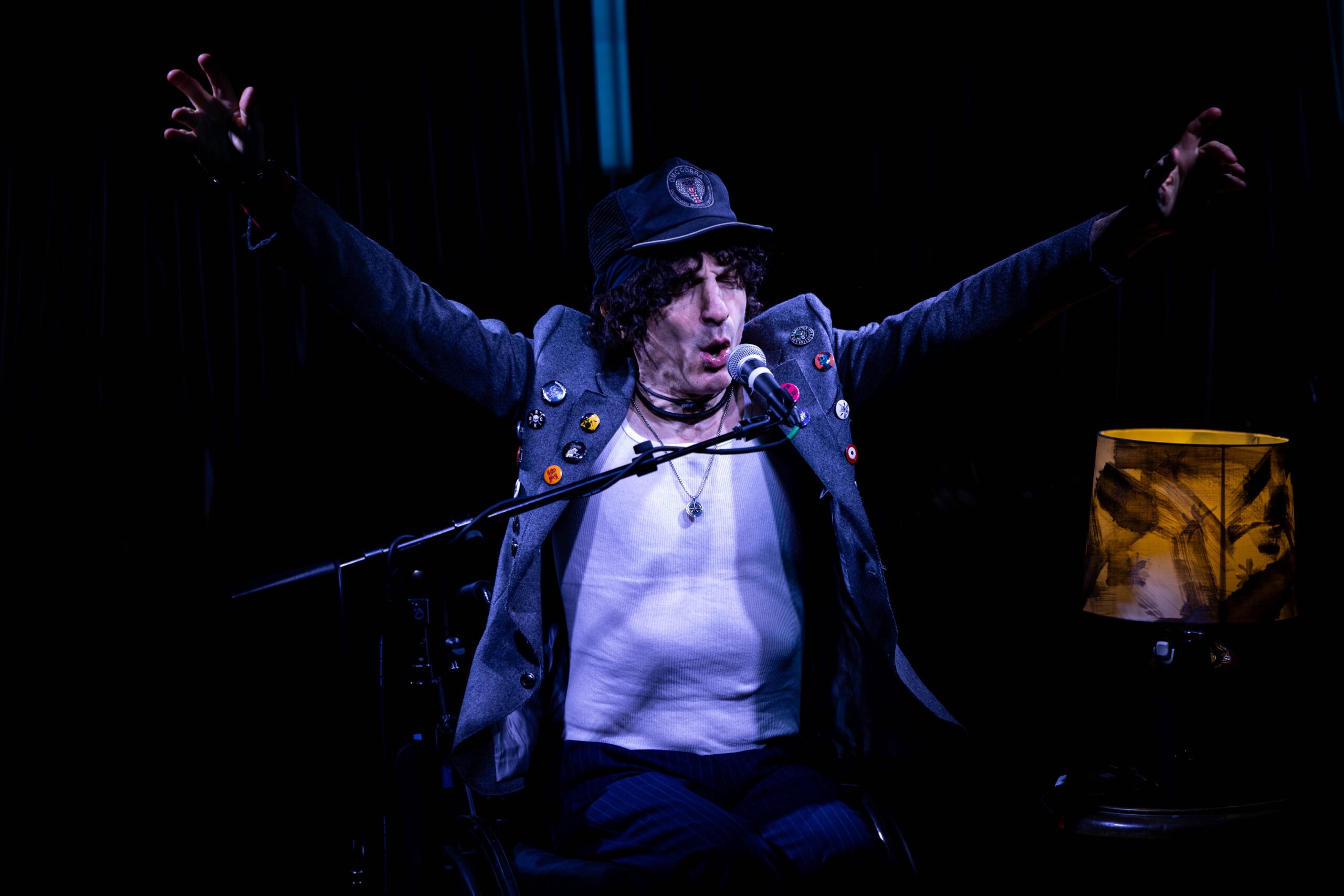 Jesse Malin in Silver Manhattan. Photo: Ehud Lazin