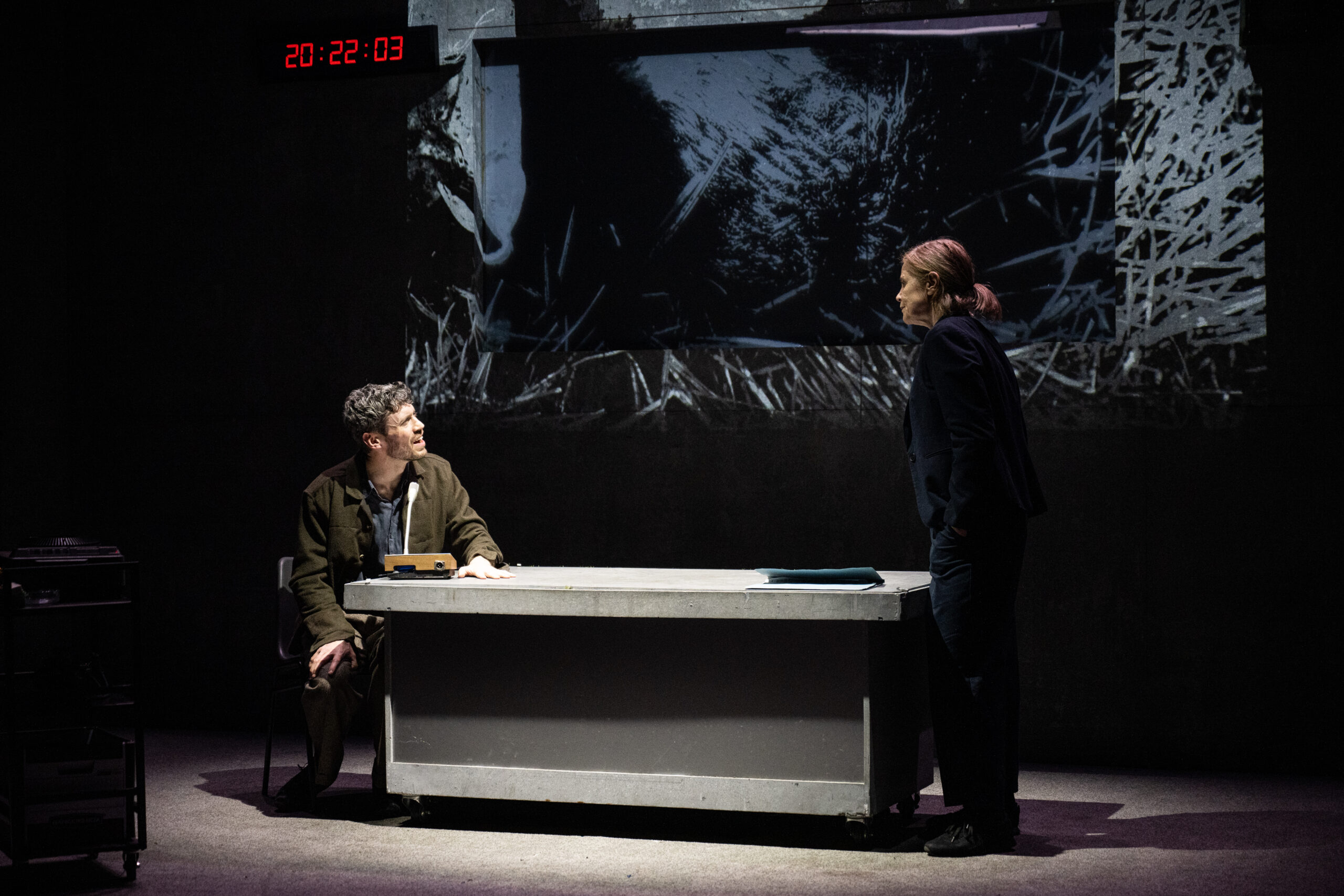 Luke Murphy and Sarah Dowling in Scorched Earth. Photo: Teddy Wolff