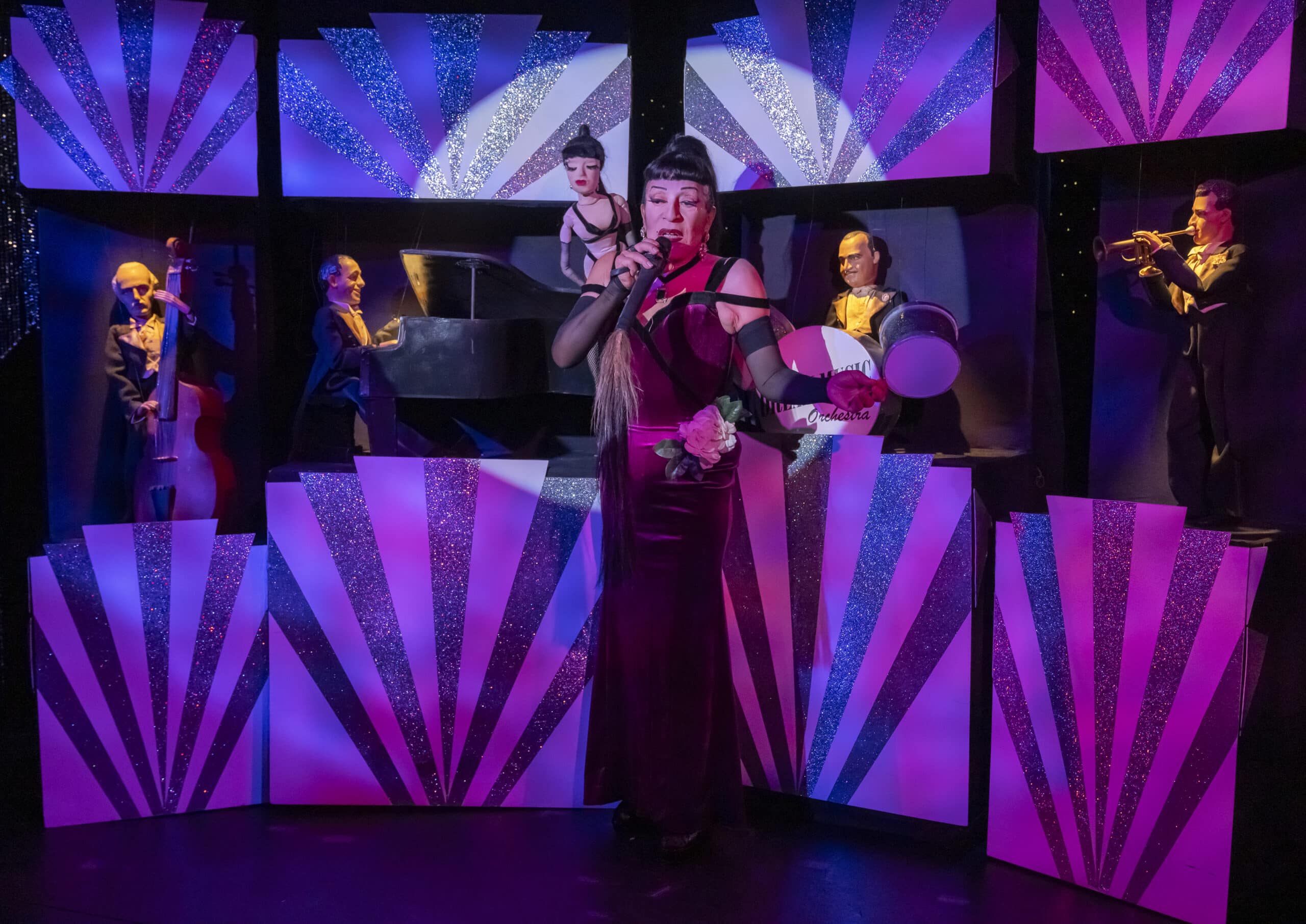 Joey Arias in Arias with a Twist. Photo: Richard Termine