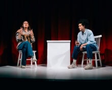 Review: Two Girls: A Homeric Retelling in the Oral Tradition at Cherry Lane Theatre