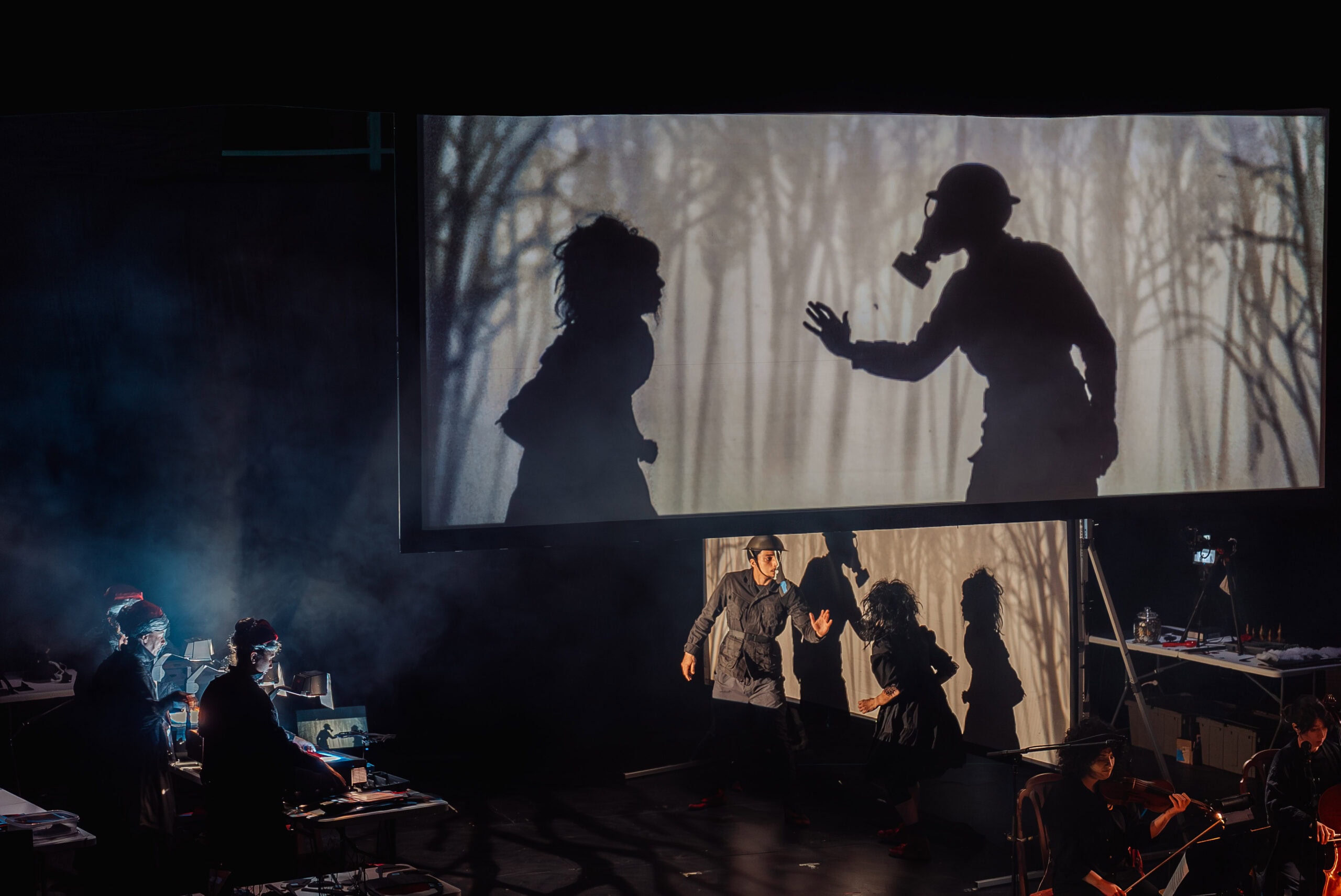Sarah Fornace and Jeffrey Paschal in The 4th Witch. Photo: Charlie Doyle